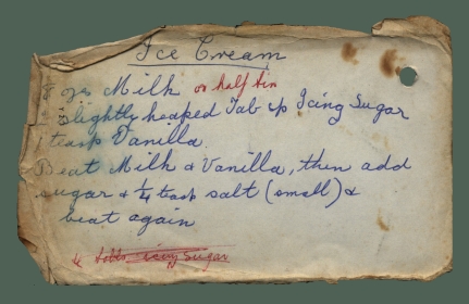 ice cream recipe